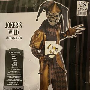 Jokers Wild Adult Costume one size